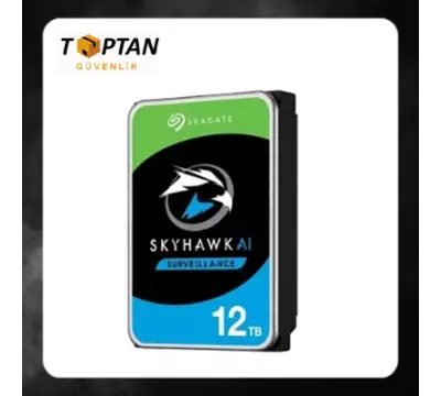 Seagate Skyhawk ST12000VE001  3.5" 12 TB  SATA 3 7200 RPM Güvenlik Harddiski