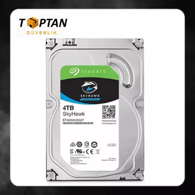 Seagate Skyhawk ST4000VX007, 3.5", 4tb, 64MB, 5900RPM Güvenlik Harddiski