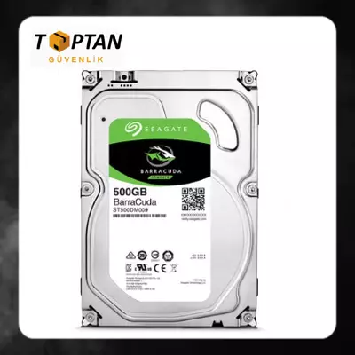 Seagate Barracuda 500GB 3.5" 7200RPM 32MB SATA 3.0 NCQ Sabit Disk ST500DM009 Güvenlik Harddiski