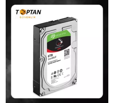 Seagate IronWolf 6 TB ST6000VN001 5400 RPM SATA III 3.5" Güvenlik Hard disk