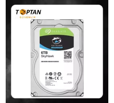 Seagate SKYHAWK ST6000VX001 6 TB 256 MB 5900 RPM GÜVENLİK HARD DİSKİ