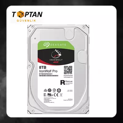 Seagate Ironwolf Pro 3.5" 8 TB  ST8000NE001 SATA 3.0 7200 RPM Harddisk