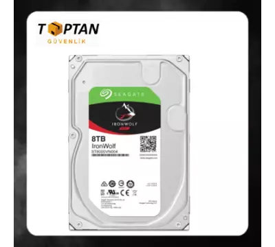 Seagate IronWolf 8 TB ST8000VN004 7200RPM 256MB Cache 3.5" Sata 3 Hard Disk