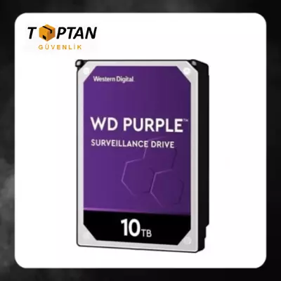 Western Digital 10 TB Purple WD102PURX  3.5" SATA 3.0 7200 RPM Hard Disk