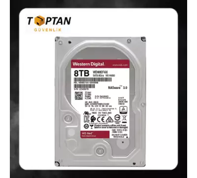 Western Digital 8 TB WD80EFAX SATA 3.0 5400 RPM 3,5" 256 MB HARDDİSK