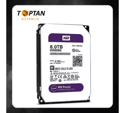 Western Digital 8 TB WD80PURZ 5400 RPM 128 MB SATA III HARDDİSK