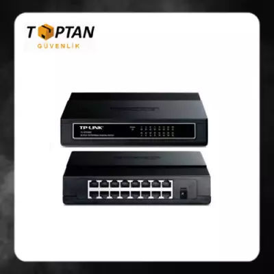 TP-LİNK 16 Port 10/100 Mbps Desktop SwitchTL-SF1016D