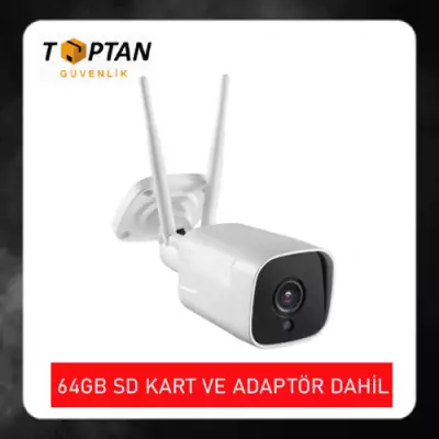 2 MP DIŞ MEKAN WİRELESS KABLOSUZ GÜVENLİK KAMERASI WF60 ARNA-1264