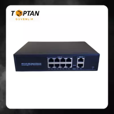 8 port PoE Switch 10/100 Mbit