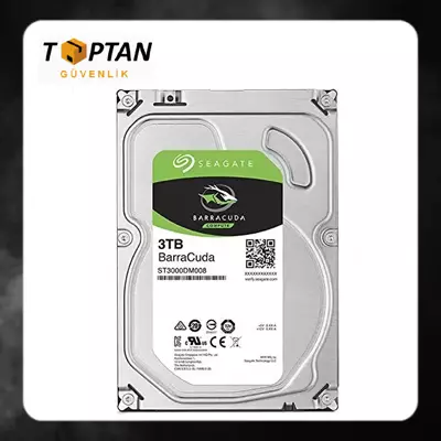 Seagate 3.5" 3TB Barracuda SATA 3.0 7200 RPM Hard Disk