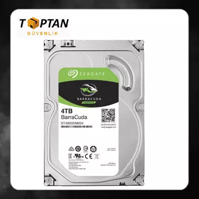 Seagate Barracuda 4 TB 3.5 5900 RPM Sata 3 7/24 Güvenlik Harddiski ST4000DM004