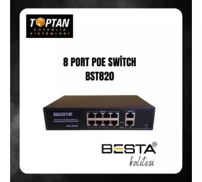 BESTA 8 PORT POE SWİTCH BST820