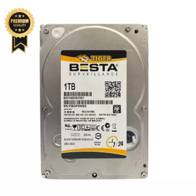 BESTA TIGER 1 TB BS1000SV001 3,5" 5900 RPM 7/24 GÜVENLİK HARDDİSK