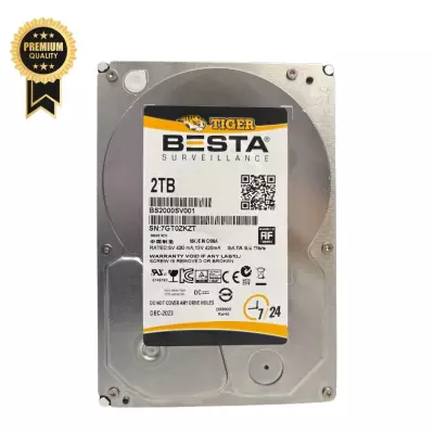 BESTA TIGER 2 TB BS2000SV001 3,5" 5900 RPM 7/24 GÜVENLİK HARDDİSK