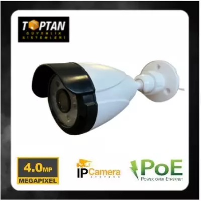 4 MP 6 ATOM LED IP POE BULLET GÜVENLİK KAMERASI ARNA-1047