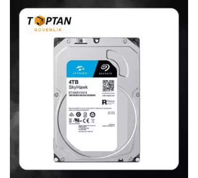 Seagate SkyHawk 4 TB  ST4000VX016 SATA 3.0 5400 RPM 3.5" Güvenlik Harddiski