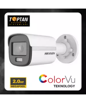 HIKVISION 2 MP DS-2CE10DF0T-PF COLORVU BULLET GÜVENLİK KAMERASI