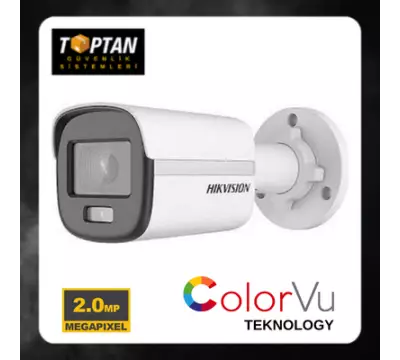 HIKVISION 2 MP DS-2CE10DF0T-PF COLORVU BULLET GÜVENLİK KAMERASI