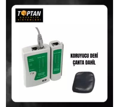 IP KAMERA NETWORK KABLO TEST CİHAZI RJ45 RJ11 - ARNA 4511