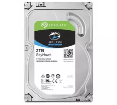 Seagate Skyhawk ST2000VX008 3.5" 2TB Sata 3.0 64MB 180Mb/s 5900Rpm 7/24 Güvenlik Diski