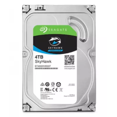 Seagate Skyhawk ST4000VX007, 3.5", 4tb, 64MB, 5900RPM Güvenlik Harddiski