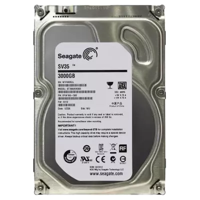 Seagate SV35 ST3000VX000 SATA 3.0 7200 RPM 3.5" 3 TB Güvenlik Harddiski