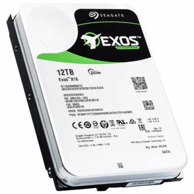 Seagate Exos 3.5 12TB 7200 512E/4KN ST12000NM001G Güvenlik Harddiski