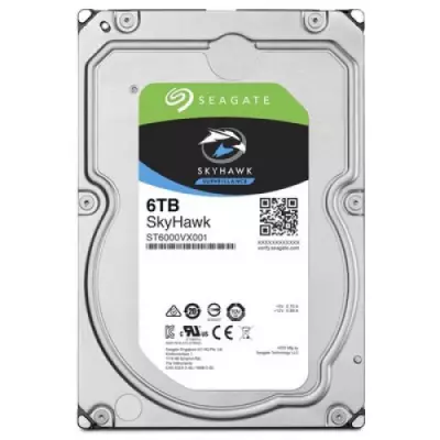 Seagate SKYHAWK ST6000VX001 6 TB 256 MB 5900 RPM GÜVENLİK HARD DİSKİ