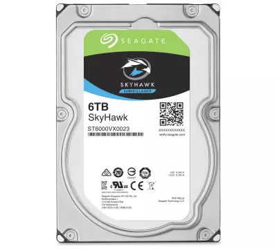 Seagate SkyHawk 6 TB ST6000VX0023 3.5" 7200 RPM SATA III HDD GÜVENLİK DİSKİ