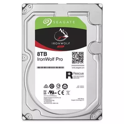 Seagate Ironwolf Pro 3.5" 8 TB  ST8000NE001 SATA 3.0 7200 RPM Harddisk