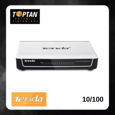 TENDA S16 10/100 YÖNETİLEMEZ 16 PORT SWITCH- S16