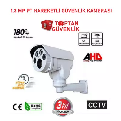 1.3 MP Ahd Motorize PT 4 Atom Led Güvenlik Kamerası ARNA-2413