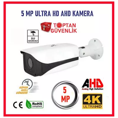 5 MP AHD 4K Ultrahd Gece Görüşlü Dış Mekan Güvenlik Kamerası ARNA-2095