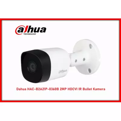 Dahua 2 MP Hdcvi Ir Bullet Cooper 1080P Kamera HAC-B2A21P-0360B