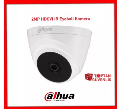 DAHUA HAC-T1A21P-0360B-DIP 2MP HDCVI IR EYEBALL DOME KAMERA