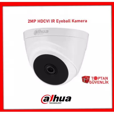 DAHUA HAC-T1A21P-0360B-DIP 2MP HDCVI IR EYEBALL DOME KAMERA