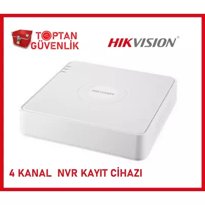 HAIKON 4 KANAL 6MP DESTEĞİ 1xHDMI,1xVGA,1 SATA NVR KAYIT CİHAZI (DS-7104NI-Q1)