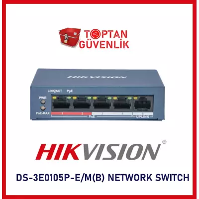 HAIKON NETWORK SWITCH DS-3E0105P-E/M(B) 4 x 10/100