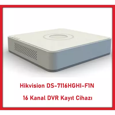 Hikvision DS-7116HGHI-F1/N 16 Kanal DVR Kayıt Cihazı