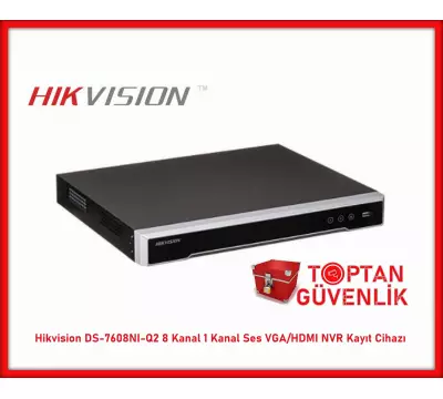 Hikvision DS-7608NI-Q2 8 Kanal NVR Kayıt Cihazı