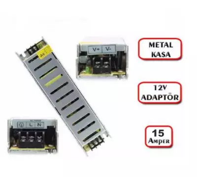 CORTEX 12V 15 AMPER SLİM KAMERA ADAPTÖRÜ MA-1215ASL