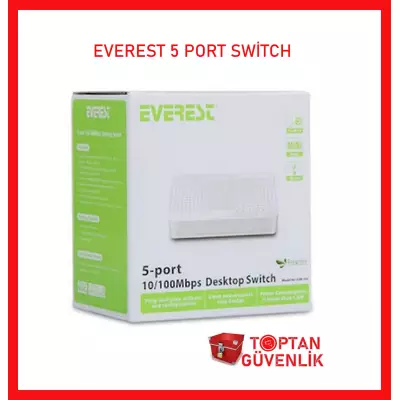 Everest ESW-105 5 Port 10/100Mbps Ethernet Switch Hub