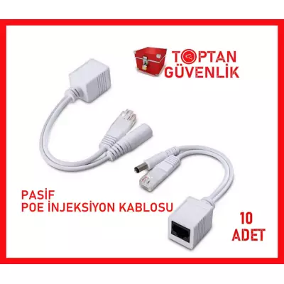 POE INJEKSİON KABLOSU 10 ADET EKONOMİK PAKET ARNA-6015