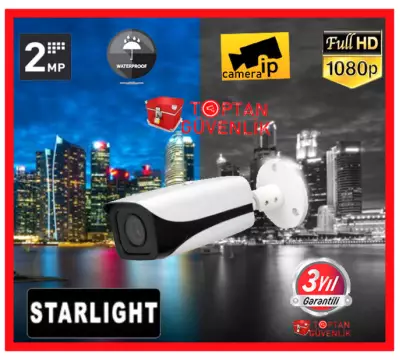 2 MP STARLIGHT DIŞ MEKAN METAL KASA IP GÜVENLİK KAMERASI ARNA-1420