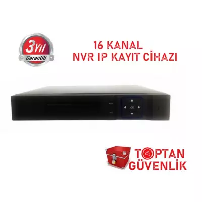 16 KANAL 1080P 2 MP NVR IP KAMERA KAYIT CİHAZI ARNA-4116