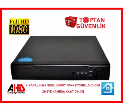 4 Kanal 2MP 1080P H264 4 Sesli Dvr Güvenlik kamerası Kayıt Cihazı ARNA-1852