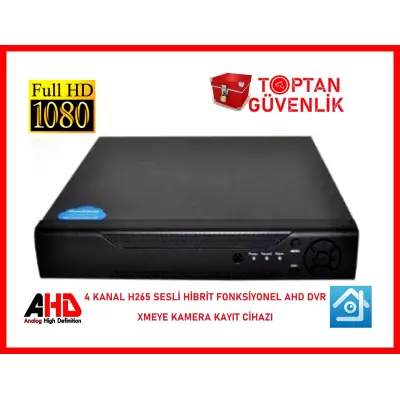 4 Kanal 2MP 1080P H264 4 Sesli Dvr Güvenlik kamerası Kayıt Cihazı ARNA-1852