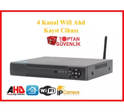 4 Kanal 5 MP H265 Kablosuz Ahd Wireless Kayıt Cihazı ARNA-4204