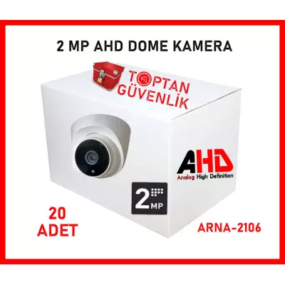 2 MP 1080P AHD 6 ATOM LED DOME GÜVENLİK KAMERASI ARNA-2106 20 ADET