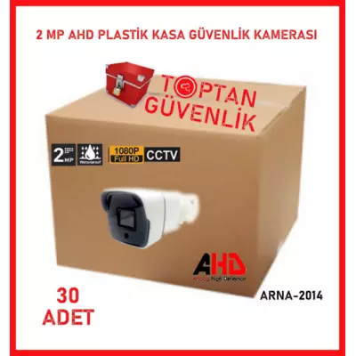 2MP 1080P 20 Nano Led Gece Görüşlü Su Geçirmez AHD Kamera ARNA-2014 30'LU AVANTAJLI KOLİ